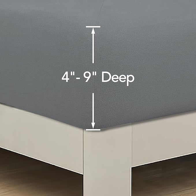 PureFit Stretchy Box Spring Cover Full - Image 6