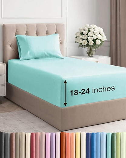 Extra Deep Pocket Twin XL Sheets by CGKUnlimited