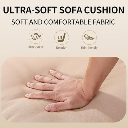 46x18 Outdoor High Back Chair Cushions | Waterproof & UV-Resistant Patio - Image 5