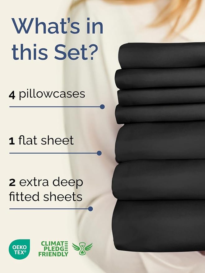 Extra Deep Split King Sheet Set - Image 2