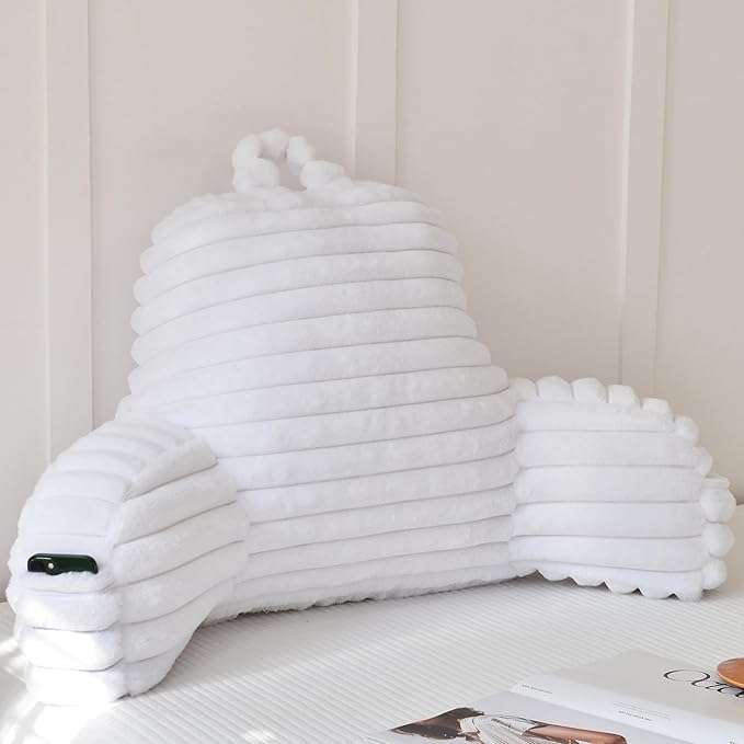 Yaoshuho Large Reading Pillow for Adults, Back Support Pillow for Sitting Up in by YAOSHUHO