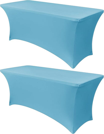 Obstal 6ft Stretch Spandex Table Cover by Obstal