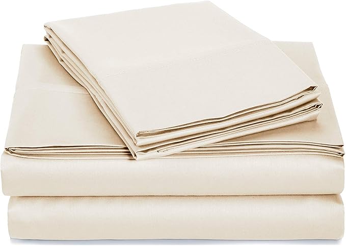 Luxury Full Sleeper Sofa Bed Sheet Set, I100% Egyptian Cotton, 600 Thread Count by PLUSHYCOMFORT