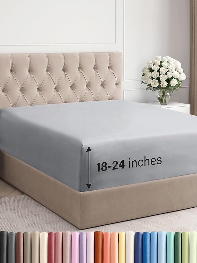 Extra Deep Full Fitted Sheet by CGKUnlimited