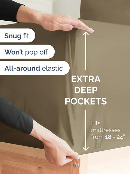 Extra Deep Cal King Sheet Set - Image 3