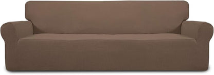 Easy-Going Stretch 4 Seater Sofa Slipcover 1-Piece Sofa Cover Furniture by Easy-Going
