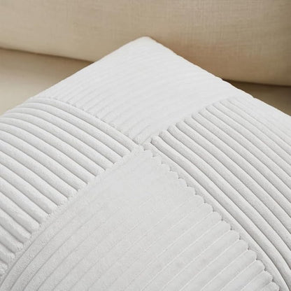 Fancy Homi 2 Packs White Long Lumbar Decorative Throw Pillow Covers 12x24 Inch - Image 4