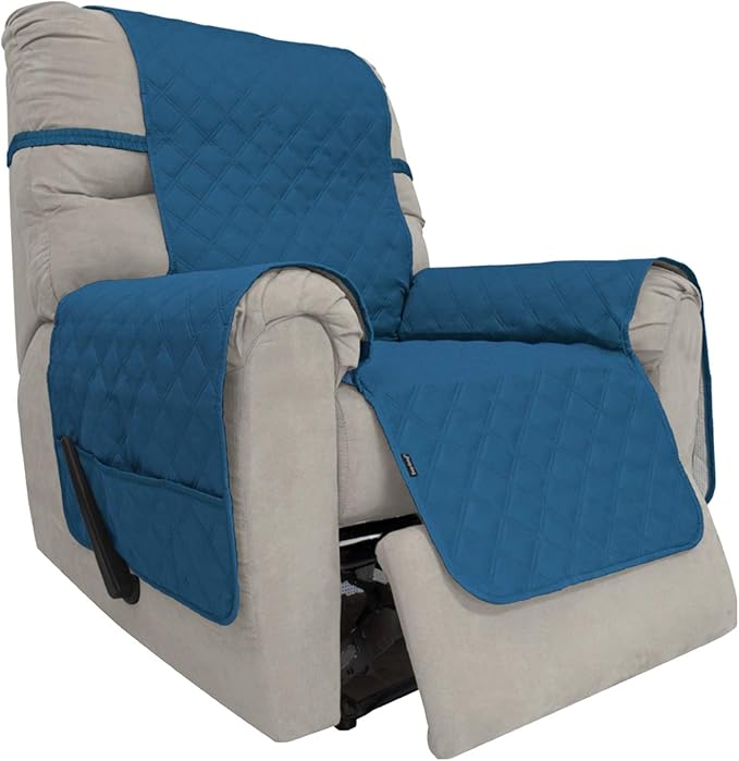 Easy-Going Sofa Slipcover Waterproof Recliner Chair Cover Non-Slip Fabric Couch by Easy-Going