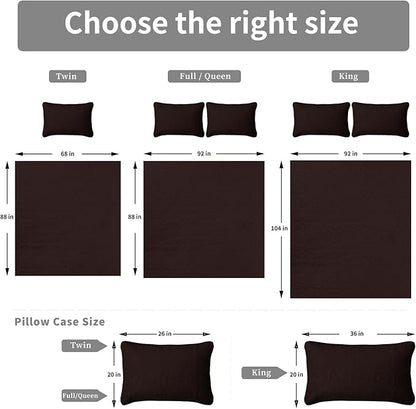 Easy-Going Full/Queen Size Reversible Quilt Set - Image 6