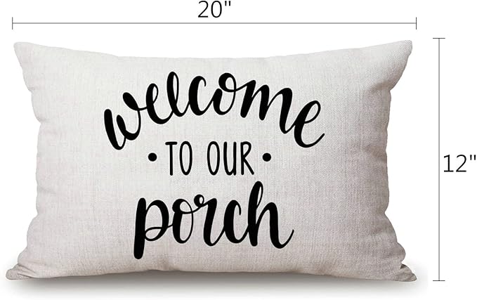 Solekla Farmhouse Decorative Outdoor Throw Pillow Covers - Image 2