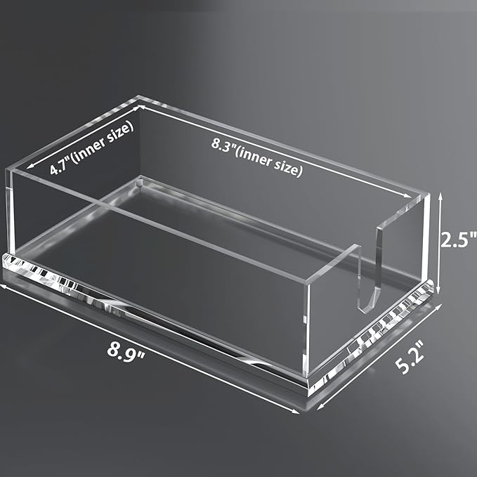 Napkin Holder for Table, Acrylic Guest Towel Holder for Bathroom, Buffet Napkin - Image 5