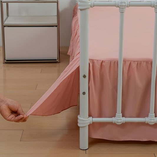 Bed Skirt Queen Size, Ruffled Bed Skirts by xuandian