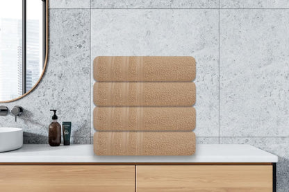 large bath towels set of 6 – 24", close-up detail