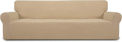 Easy-Going Stretch 4 Seater Sofa Slipcover 1-Piece Sofa Cover Furniture by Easy-Going