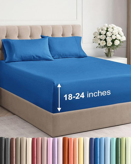 Extra Deep Pocket Queen Sheet Set by CGKUnlimited