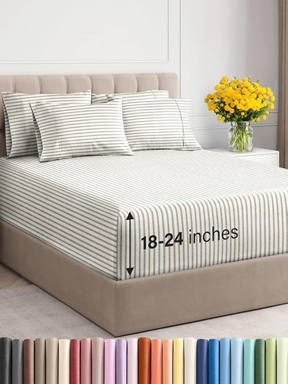 Extra Deep Queen Sheet Set by CGKUnlimited