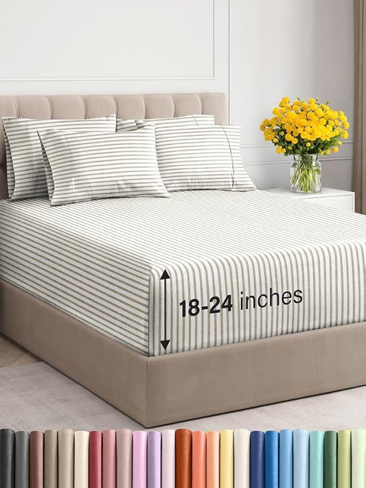 Extra Deep King Sheet Set by CGKUnlimited