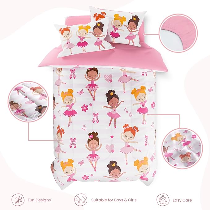 SANDJEST Ballet Full Bedding Sets - Image 2
