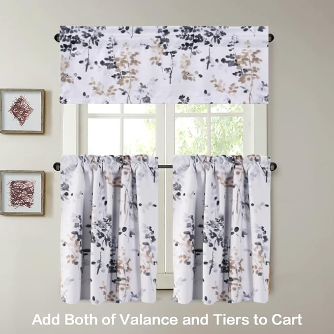 H.VERSAILTEX Valance for Kitchen Windows/Bathroom/Living Room/Bedroom Blackout - Image 6