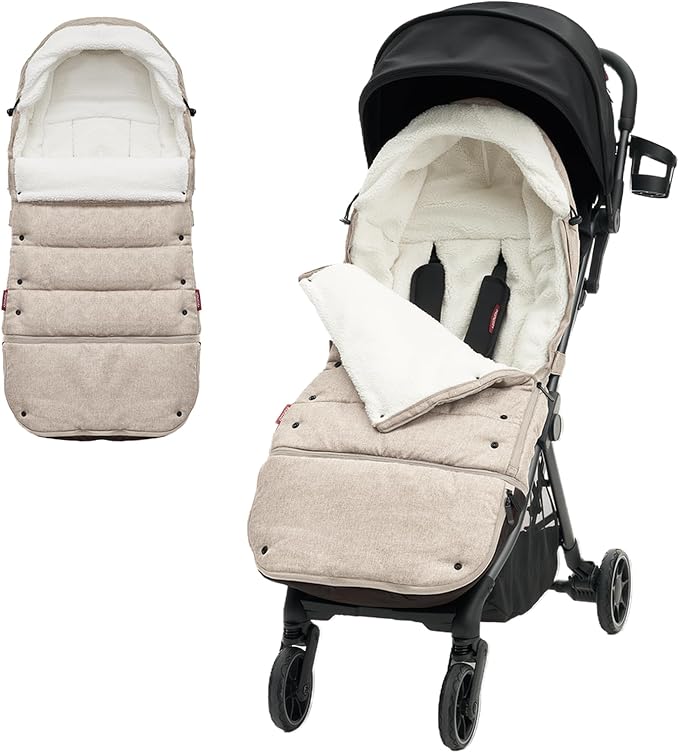 Momcozy Stroller Footmuff | Universal, Weather-Proof, Warm Stroller Bunting Bag by Momcozy