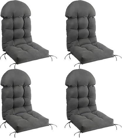 FUNBERRY High Back Patio Chair Cushions, Waterproof, UV Fade Resistant by FUNBERRY
