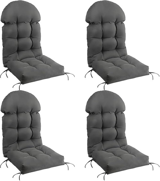 FUNBERRY High Back Patio Chair Cushions, Waterproof, UV Fade Resistant by FUNBERRY