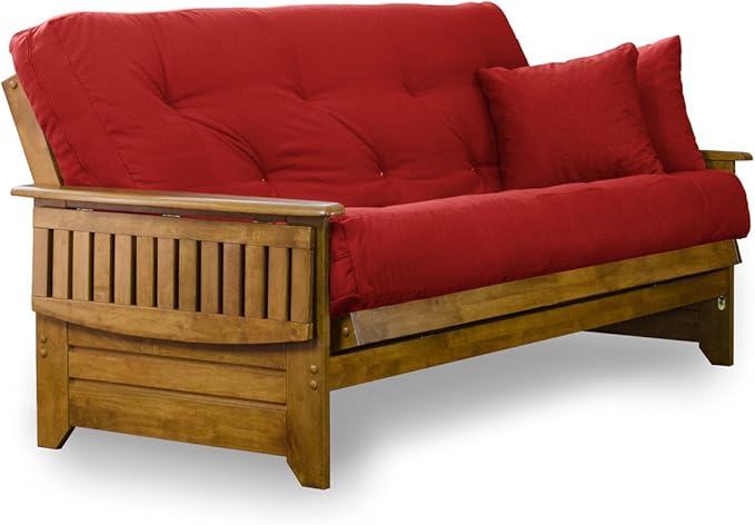 Nirvana Futons Brentwood Tray Arm Futon Sofabed Set - Image 3