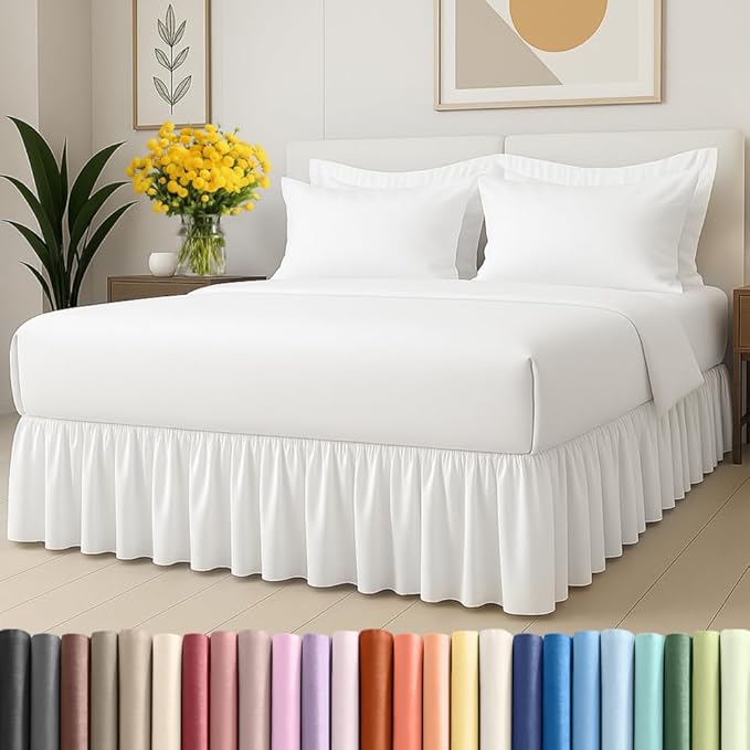 Bedskirt Twin Size Ruffle by CGKUnlimited