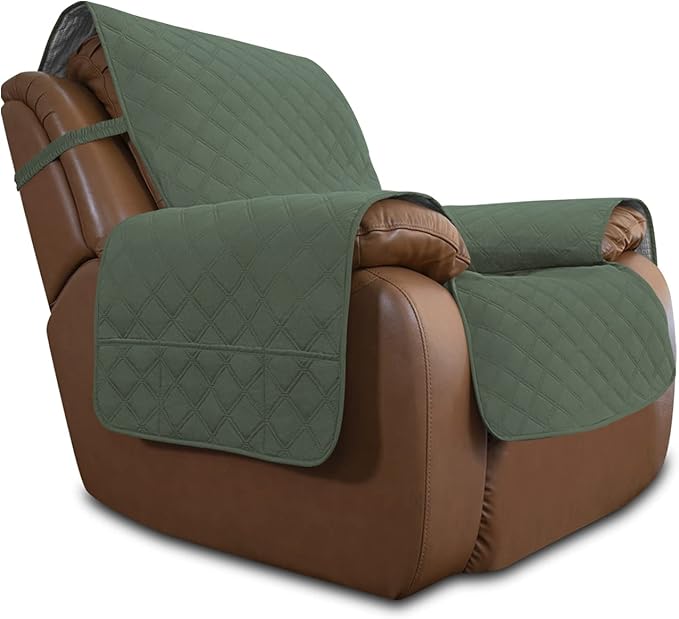 Easy-Going Sofa Slipcover Waterproof Oversized Recliner Chair Cover Non-Slip by Easy-Going