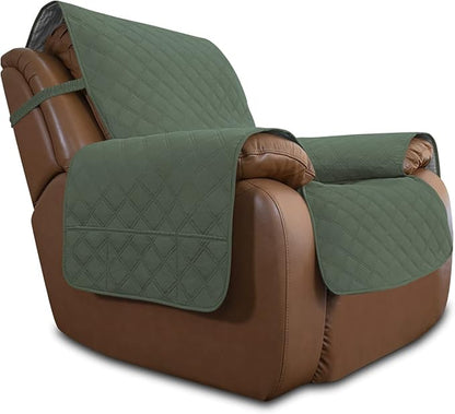 Easy-Going Sofa Slipcover Waterproof Oversized Recliner Chair Cover Non-Slip by Easy-Going