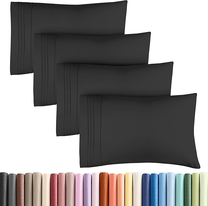 King Pillow Cases Set of 4 by CGKUnlimited