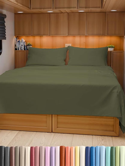 RV Short Queen Sheet Set 60 X 75 by CGKUnlimited
