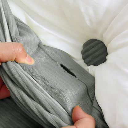 WOWMAX Triangular Headboard Pillow Bed Wedge Pillow - Image 9