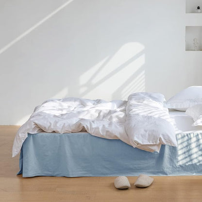 BISELINA French Linen Bed Skirt - Image 7