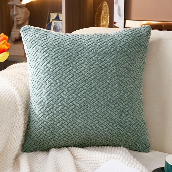 Throw Pillow Covers Couch Pillows Covers Wear-Resistant Universal Stretch - Image 2