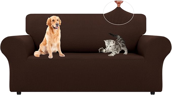 LURKA Stretch Loveseat Sofa Slipcovers 1 Piece Couch Covers by LURKA