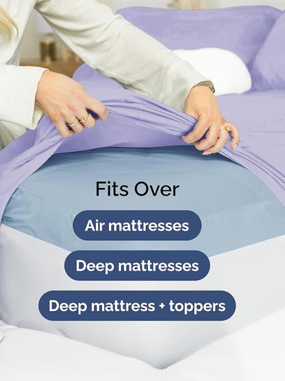 Extra Deep King Fitted Sheet - Image 6