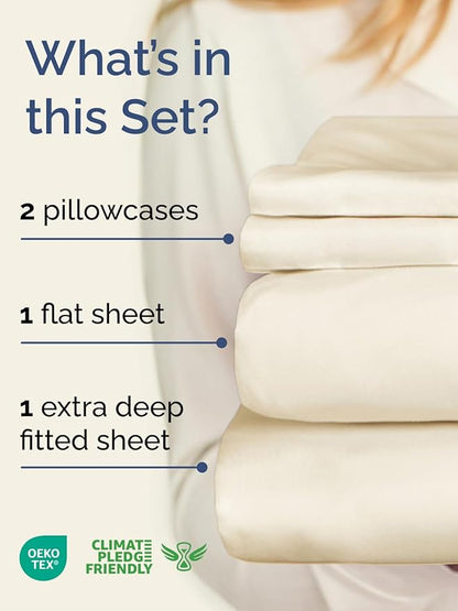 Extra Deep Twin Sheet Set - Image 2