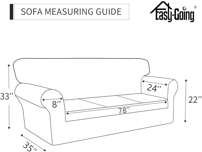 Easy-Going Sofa Slipcover Oversized Sofa Cover Waterproof Couch Cover Furniture - Image 6