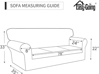 Easy-Going Sofa Slipcover Oversized Sofa Cover Waterproof Couch Cover Furniture - Image 6
