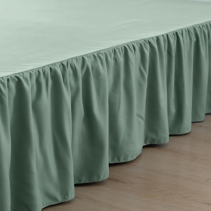 Bed Skirt King Size Ruffled Bed Skirts - Image 2