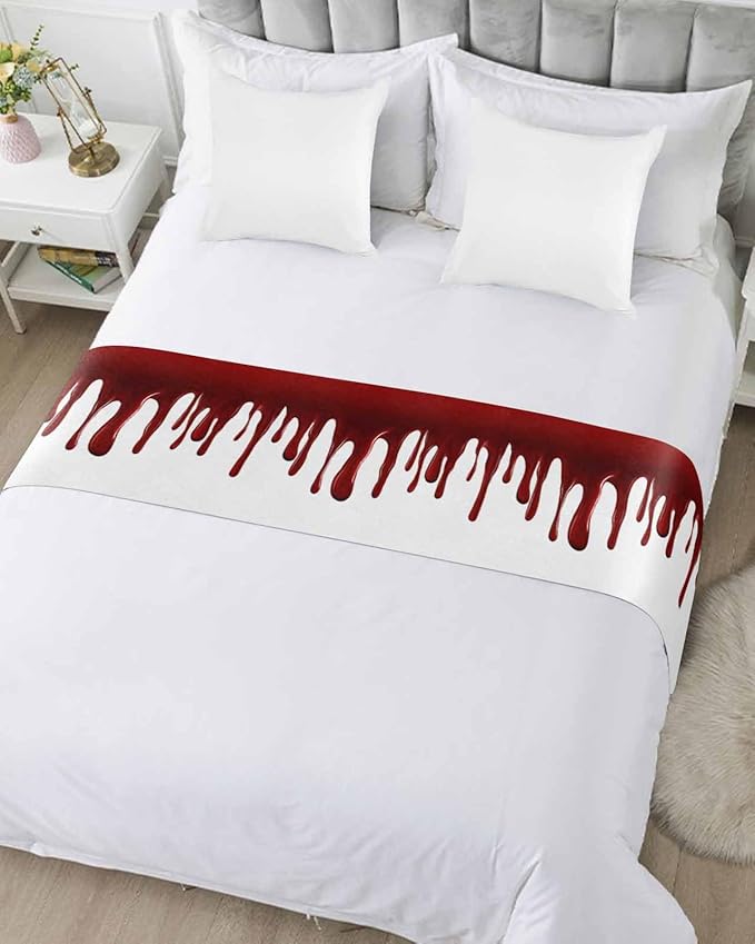 Halloween Blood Pattern Bed Runners - Image 3