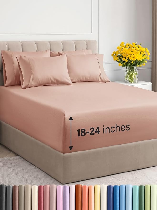 Extra Deep Queen Sheet Set by CGKUnlimited