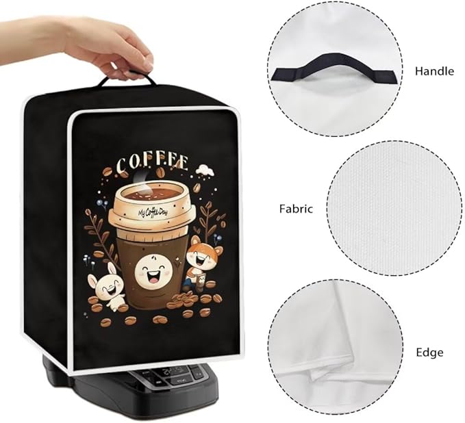 Mumeson Coffee Cup Maker Cover, Blender Dust Protection, Stand Mixer Pouch - Image 5