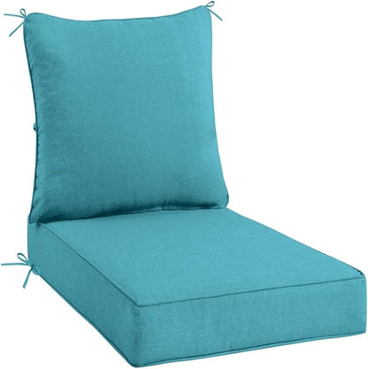 Sundale Outdoor Olefin Deep Seat Cushion, Patio Chair Cushion and Pillow by SundaleOutdoor