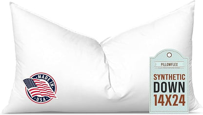 Pillowflex Synthetic Down Pillow Insert by Pillowflex