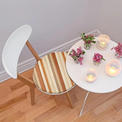 Stripes Pattern Geometric Foam Padded Seat Cushion - Image 2