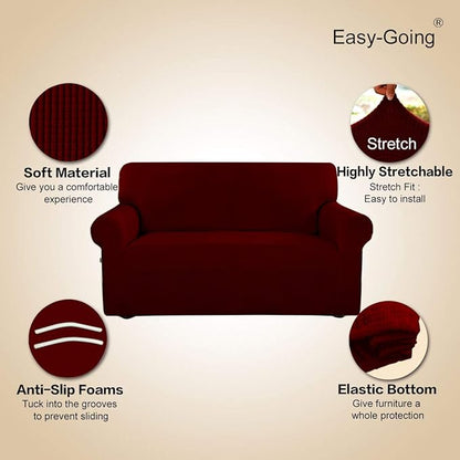 Easy-Going Stretch Oversized Sofa Slipcover 1-Piece Sofa Cover Furniture - Image 3