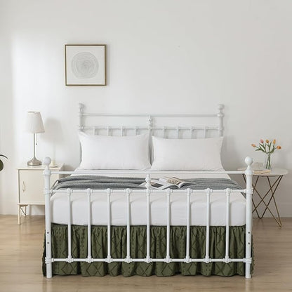 Bed Skirt Full Size Ruffled Bed Skirt - Image 7