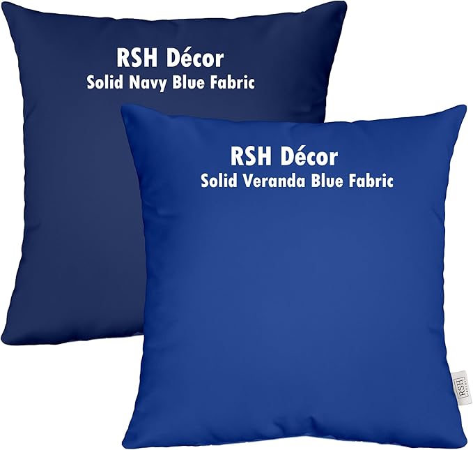 RSH Décor - Jumbo Lumbar Pillow Covers – Set of 2 | 26" x 16" | Outdoor Use – - Image 4